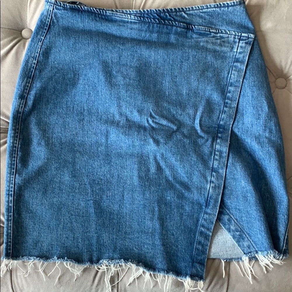Madewell Denim skirt